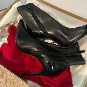 NEW  Christian Louboutin Ankle Booties Heels Stiletto